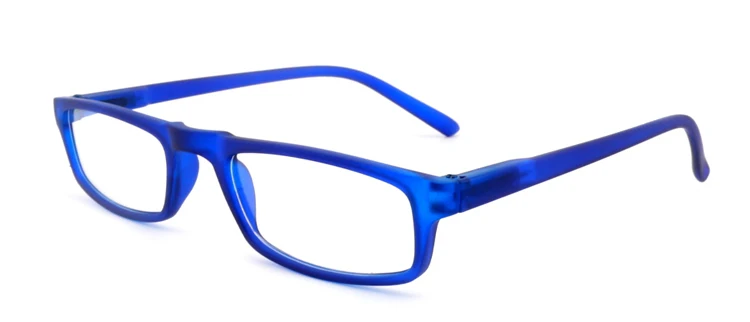 Blue High Nose Bridge Frame Glasses Rubber Reading Glasses - Buy Rubber ...