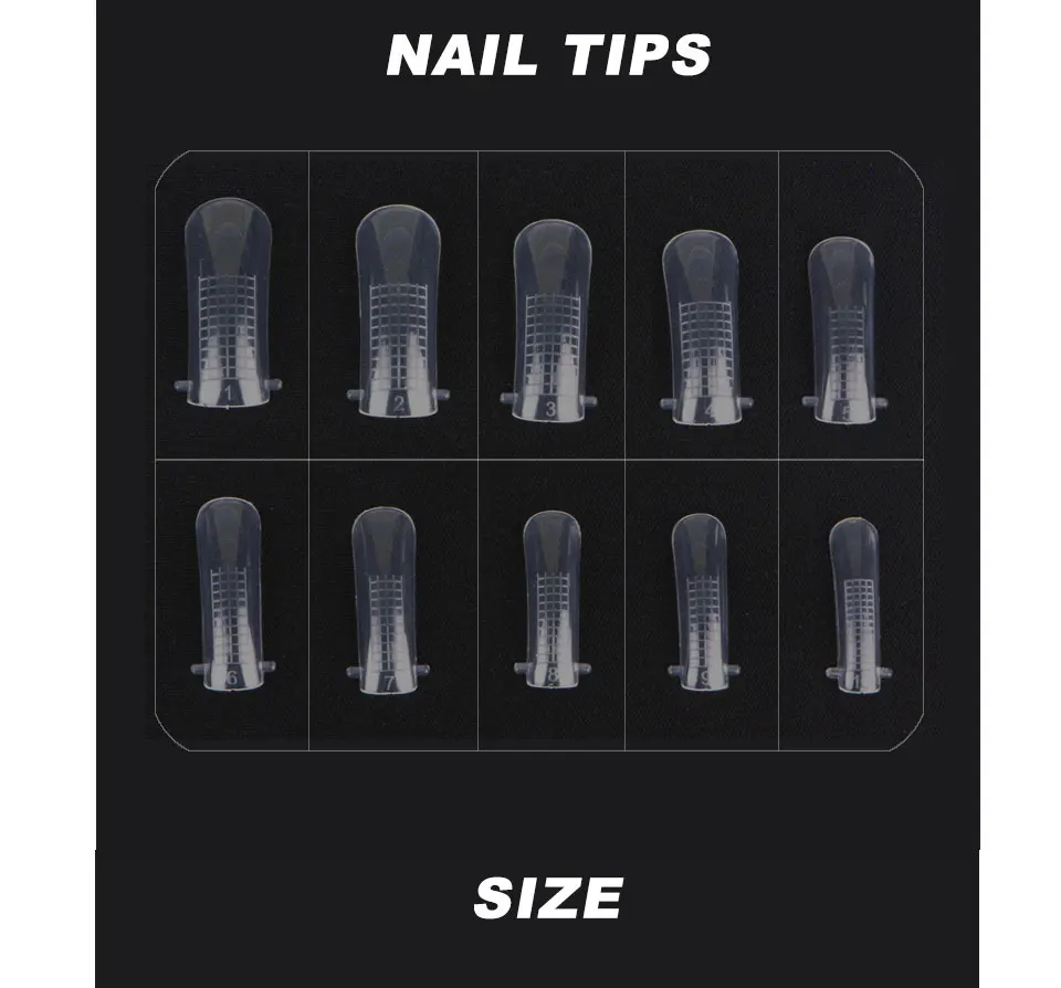 long nail cuffin false shape