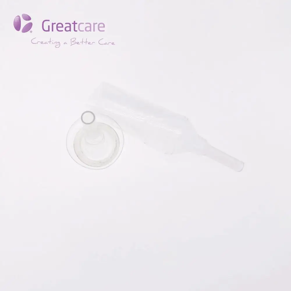 
Greatcare Medical Silicone Self-Adhering Male External Catheter 