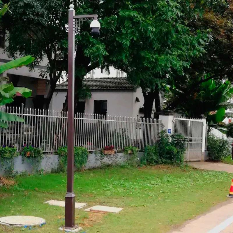 high quality cctv camera pole