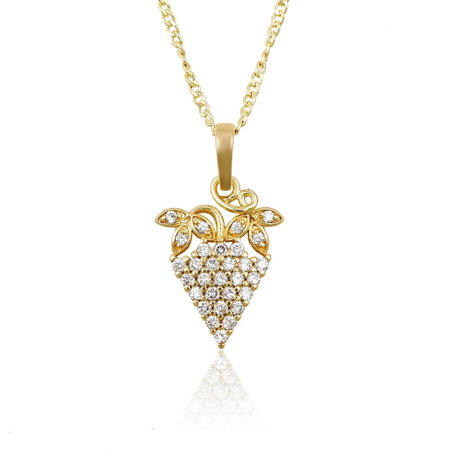 

31082 xuping fashion indian jewelry diamond strawberry pendant