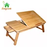 Folding study table wooden cheap dj laptop stand for bed Study