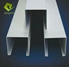 Building Material Decoration Aluminum U shaped baffle ceiling for architectural design