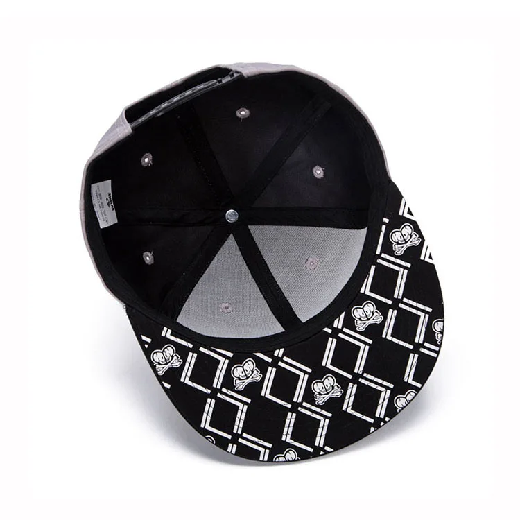 Ace Gorro Snapback Custom Leather Patch Logo Snapback Hats Wholesale ...