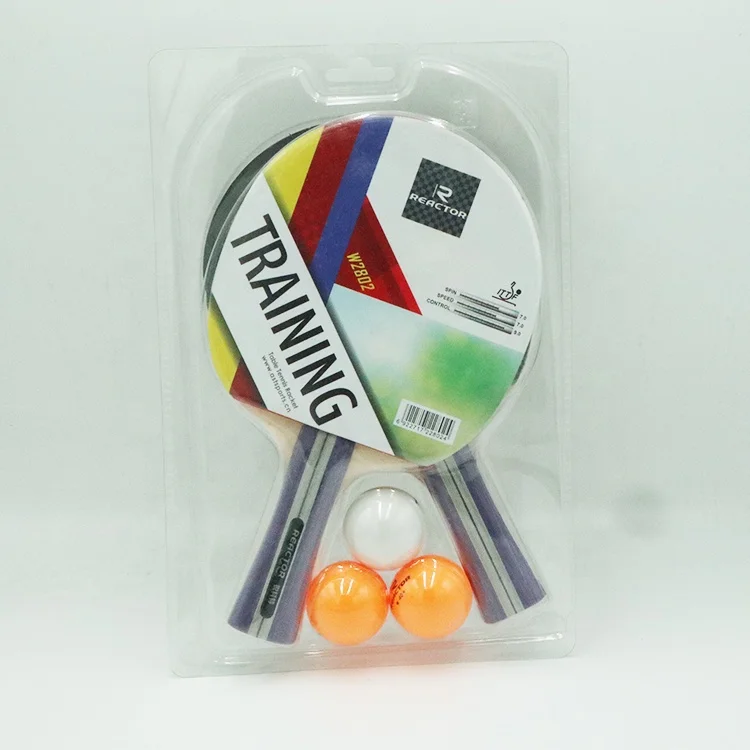 

New package table tennis racket set/ two racket & three balls, N/a