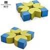 office reception sofa public seating round stool