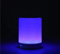 

7 Adjustable Colors LED Lamp Wireless Smart Speaker with Night Light