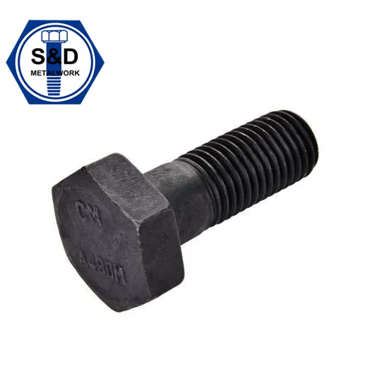 
Heavy hex bolt A490 hardware hexagonal bolts and nuts screws 