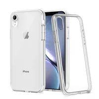 

for iphone xr case shockproof clear transparent 2mm thicken tpu phone case