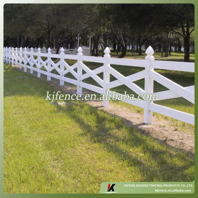 Pvc Plastic Cross Rail Horse Fence Buy Pvc Plastic Cross Rail Horse