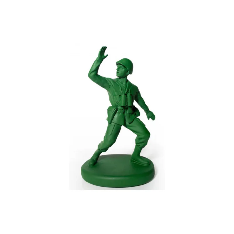 green plastic army men