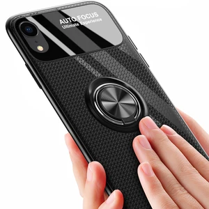Magnetic Ring TPU Phone Case iPhone Xr X