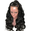 Nice Quality Body Wave Human Hair 360 Lace Frontal Wig Brazilian Natural Color Remy Human Hair Wig