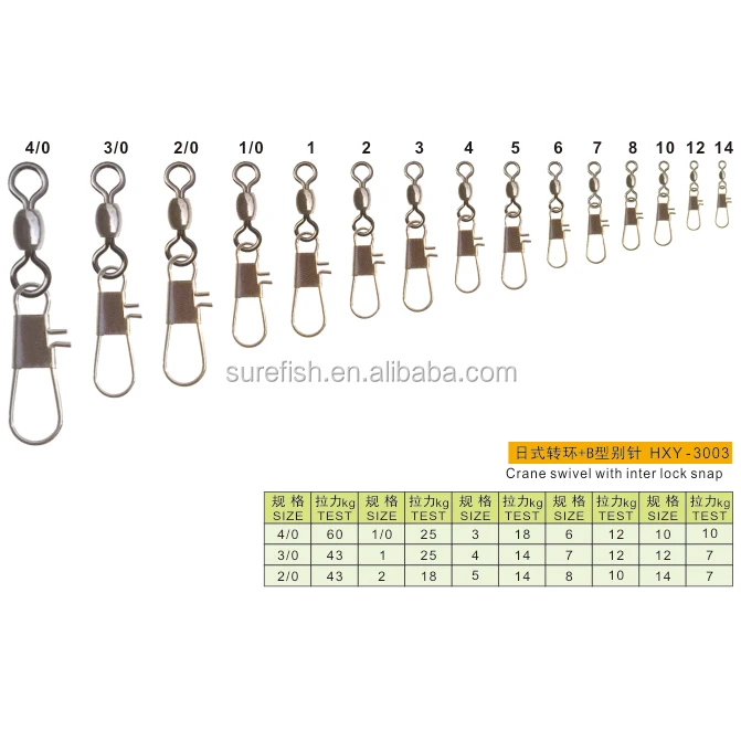 

free shipping cheap Japan crane swivel with snap, Nickle black, copper, matt black etc