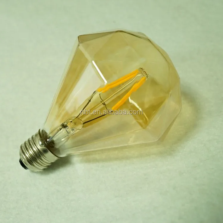 High Quality G95 Diamonds Led Filament Bulb 2w 4w 6w 8w E26/e27/b22