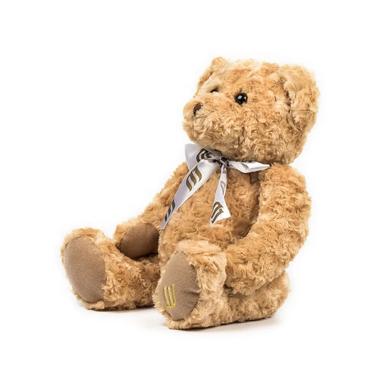 
Soft light brown stuffed teddy bear plush toy 