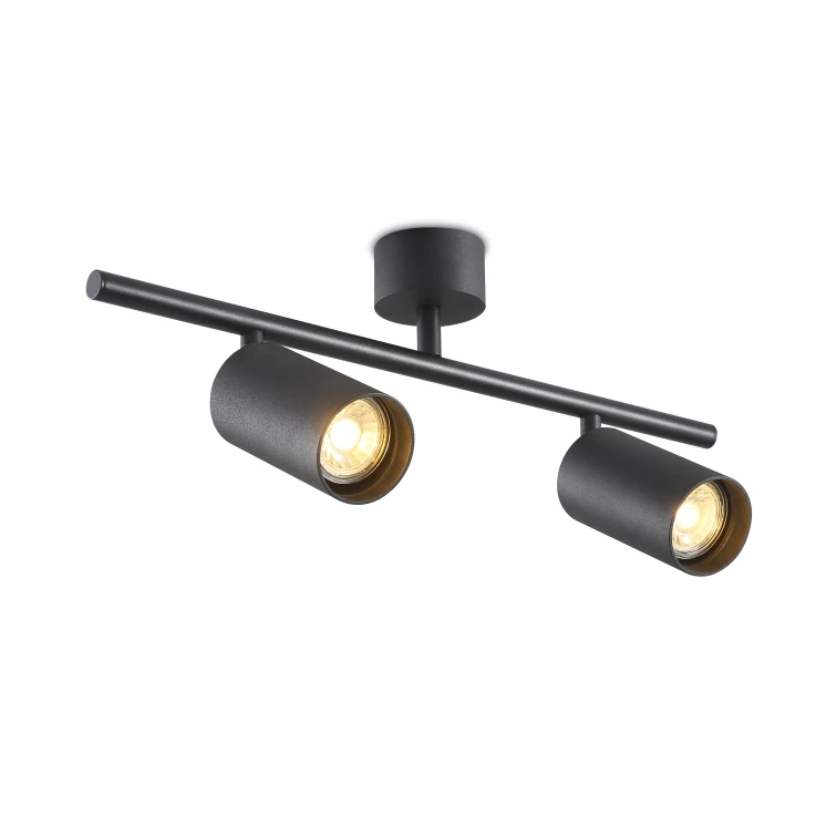 
aluminium 4 lamp heads ceiling surface mounted ceiling spot light gu10 lamp housing 