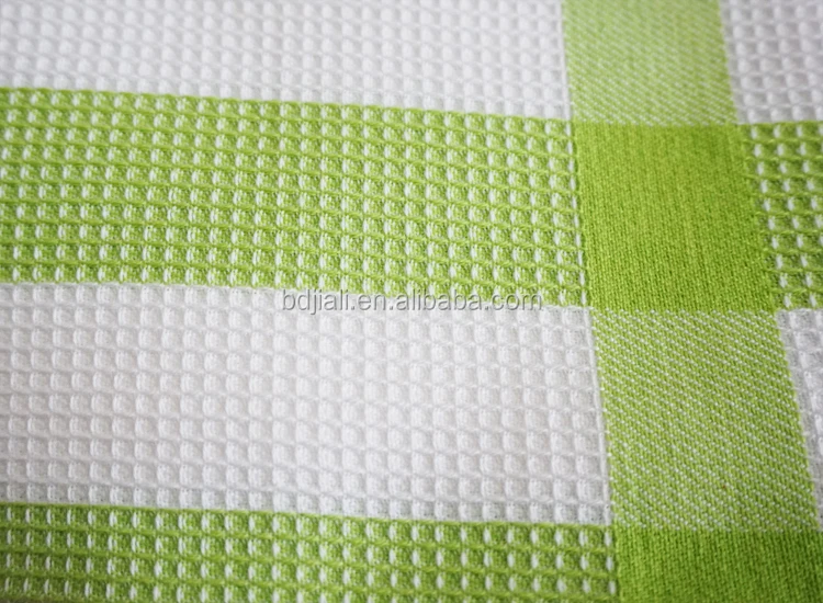 
factory supply bulk tea towel woven cotton waffle kitchen towel 