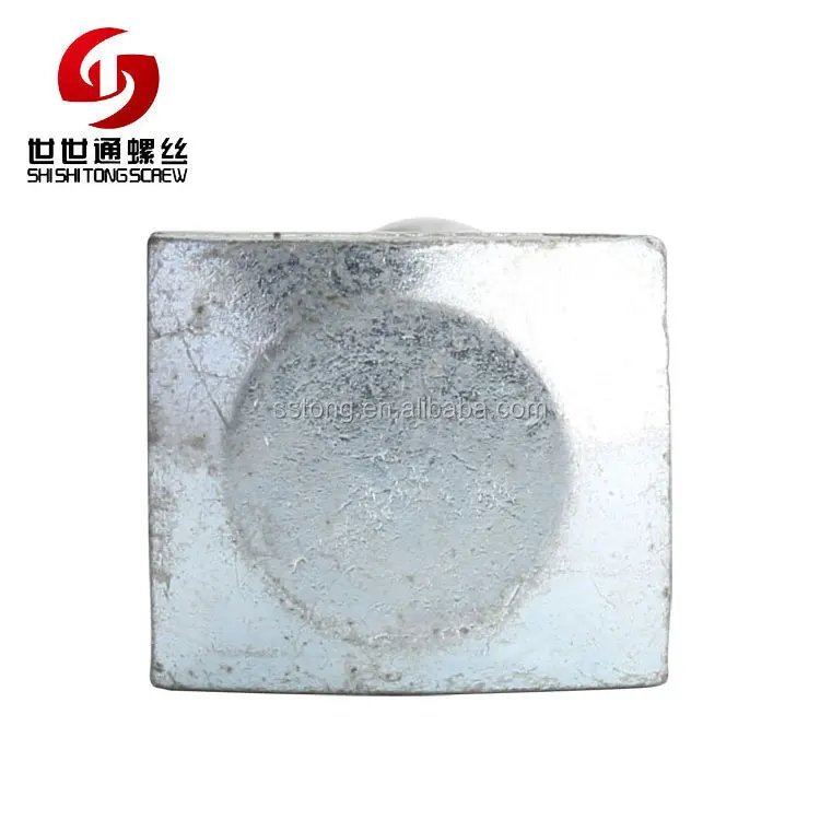 
M4 M5 M6 M8 Blue Zinc Plated Carbon Steel Iron Square Head Bolt 