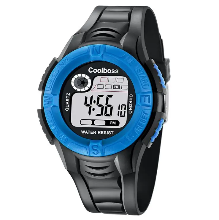 

Wholesale Sport Student Children LED Watch Kids Watches Clock Digital Wristwatch Electronic for Boy Girl, Blue;red;black;orange;yellow