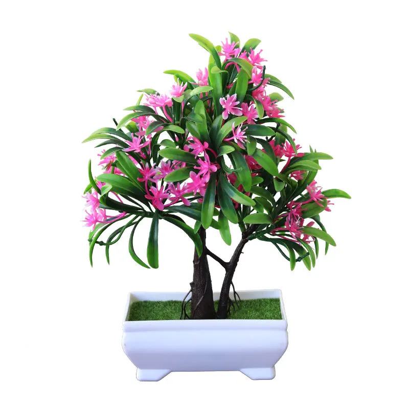 

Small bonsai set decoration crafts interior decoration living room artificial plants, Picture