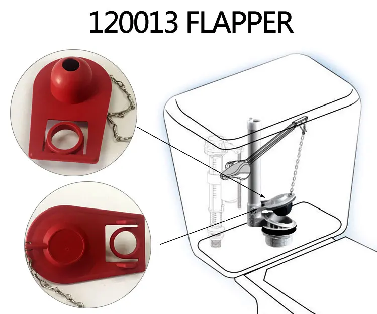 Toilet Flush Valve Flapper Type For Water Tank Fittings Repair Buy