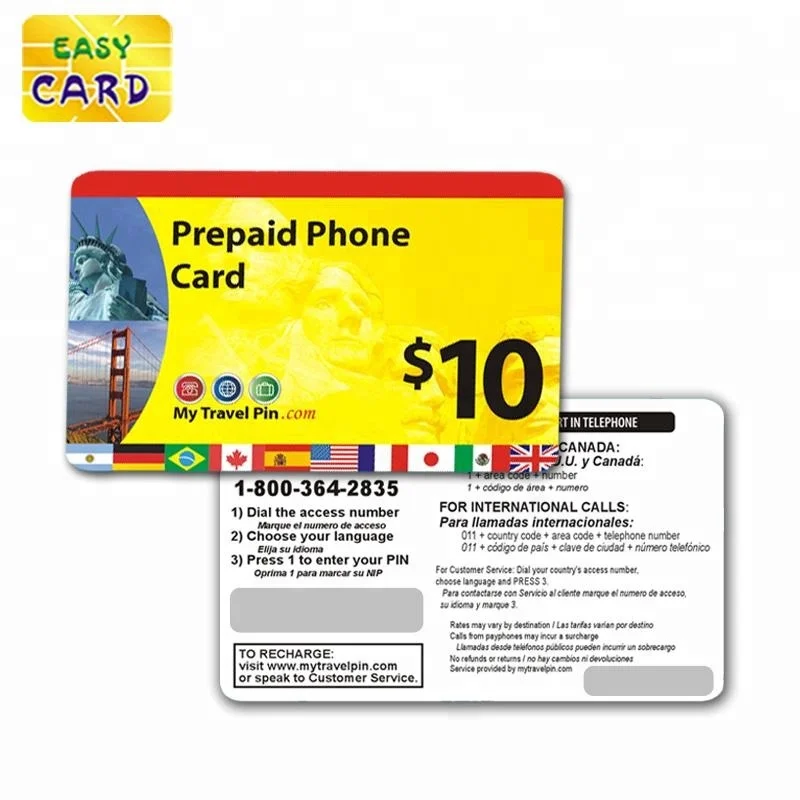 
Cheap Price Custom Printing Scratch Off Panel Prepaid Telephone Card 