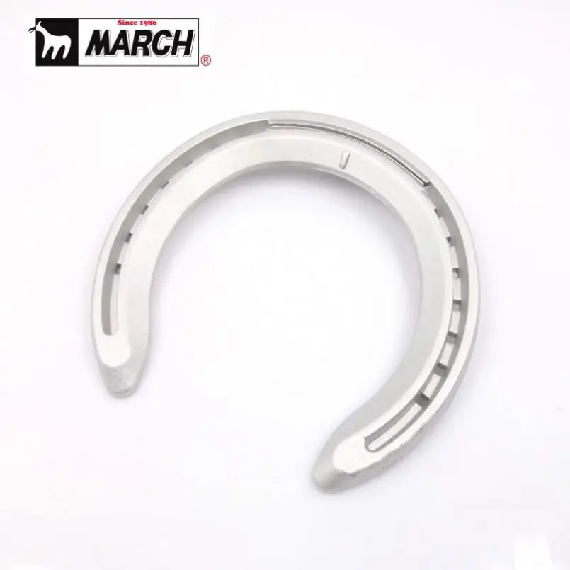 

March aluminium horseshoe Factory metal horse ornament