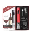 Gift box 4PCS opener kits rechargeable electric wine opener