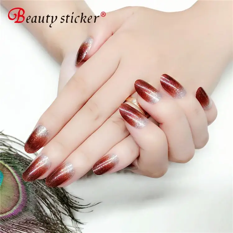 

new arrival nail sticker for lady flexible nail patch trendy nail art product, Customers' requirements