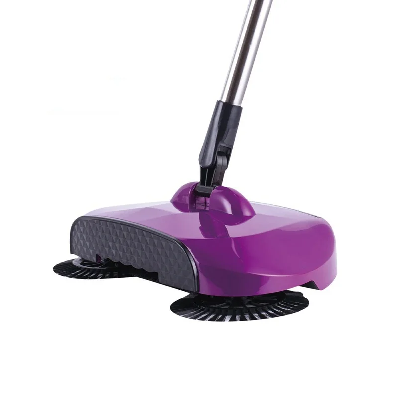 Stainless Steel Hand-propelled Sweeping Machine Push Type Magic Broom Sweepers Dustpan Household Cleaning Tools