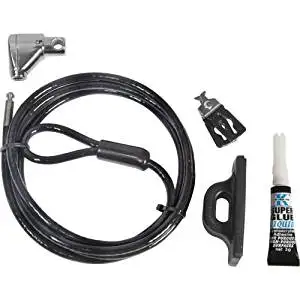 Computer Security Products, Inc - Csp Guardian Series Desktop Security Cable Lock - Supervisor-Only Access - Keyed Alike Lock - Galvanized Steel - 6Ft "Product Category: Alarms & Locks/Cable Locks"