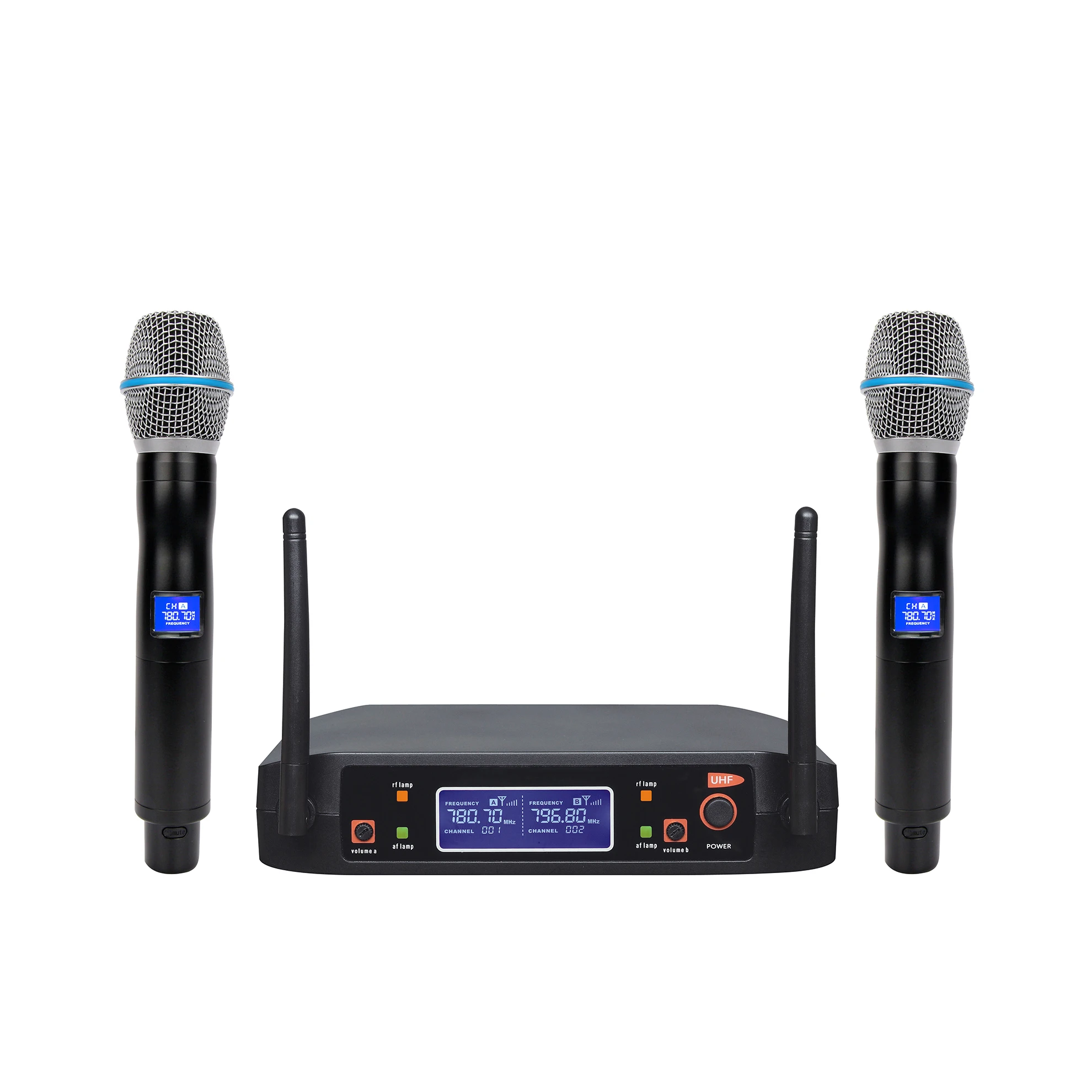 Hot sale professional wireless microphone mini portable handheld stage microphone, shur microphone.