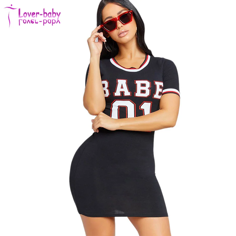 

High Quality New Fashion Ladies Designer Black Babe Mini Dress