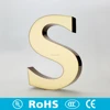 Colorful epoxy resin metal letter outdoor light up letters used led signs for shop name company website name