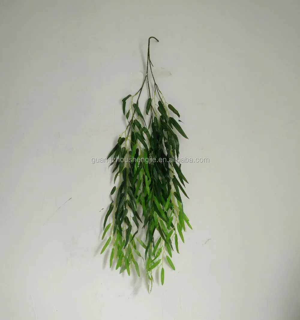 Decorative Artificial Weeping Willow Leaves Branches For Garland Buy Weeping Willow,Weeping