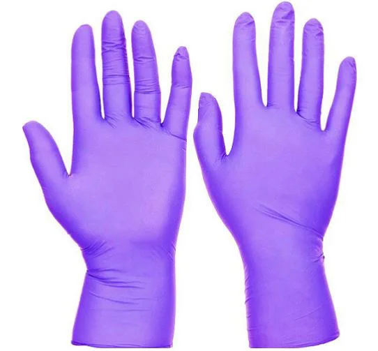 Good Quality Colorful Ecofriendly Nitrile Latex Pvc Disposable Gloves