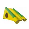 2019 newest design trapezoid 2.5m*2.4m*1.15m fun water slide pool toys inflatable