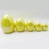 new product handpainted ceramic easter egg decoration,easter hanging crafts