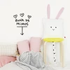 SPS-50 Spanish Decor Quotes Zona De Mimos Vinyl Stickers Three Hearts Art Mural Decals For Kids Room Decoration Accessories