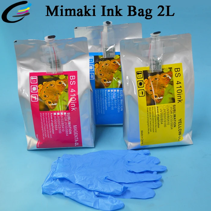 Sublimation Ink for SB54 Ink Bag for Mimaki printers.