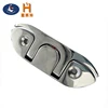 Boat accessories flash deck cleat stainless steel 316 marine hardware