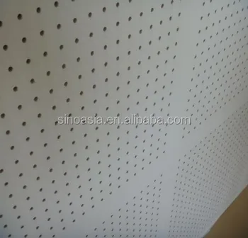 Acoustic Perforated Plasterboard Gypsum Ceiling Board Buy Perforated Plasterboard Acoustic Perforated Gypsum Board Gypsum Ceiling Board Product On