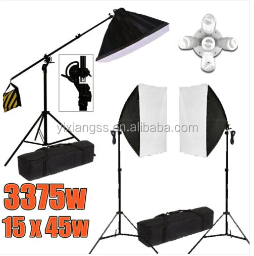 Photographic equipment photo studio with soft lighting box Photographic equipment photo studio with soft lighting box