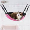 Hot sale Oval Cat Hammock Bed Plastic Slider For Size Adjustable Elevated Pet Bed