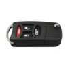 New Flip Car Key Modified Case Shell For Chrysler Dodge Jeep Remote Key 4 Buttons