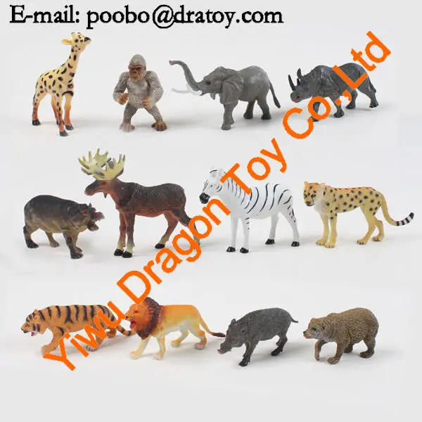 Wholesale 3d Plastic Animal Toys,Action 