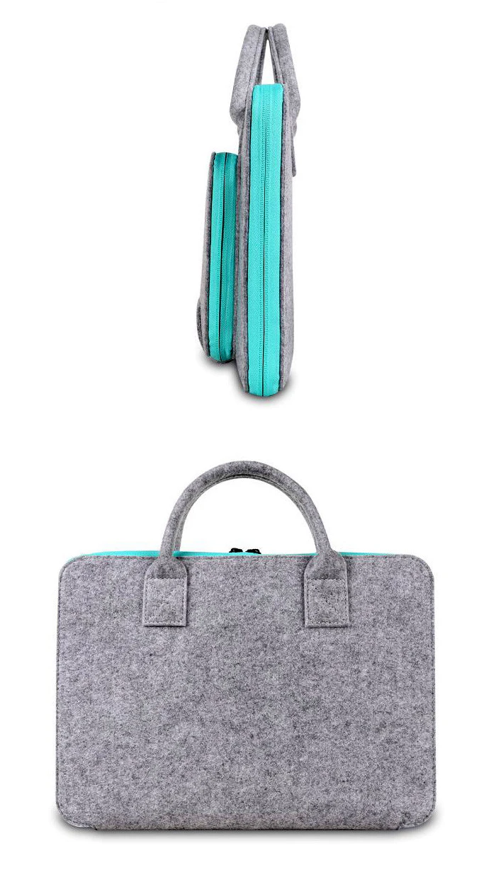 Wholesale Trendy Felt Laptop Bag Felt Document Bag,Felt Computer Bag