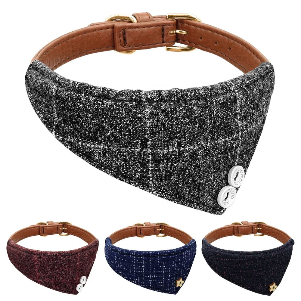 

Bestseller 2019 Adjustable Padded Bandana Collar Pet Dog Collar