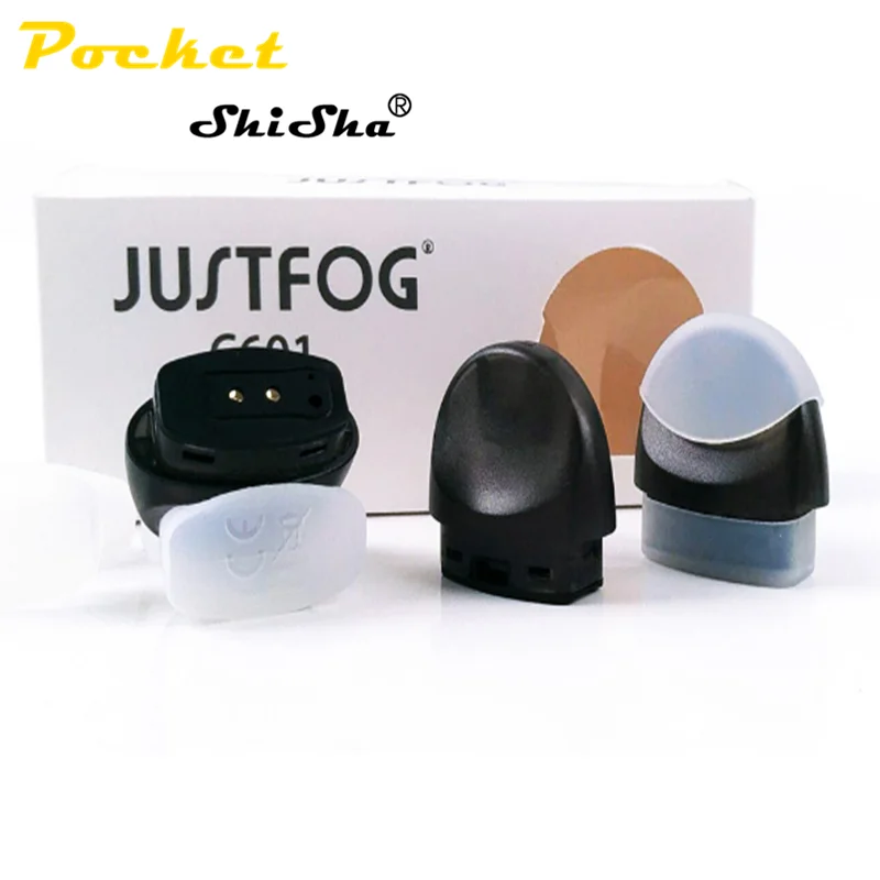 

Hot Selling Pod System Justfog New Justfog C601 Pod Kit with 1.7ml Pod, White/ black/sea blue/ green/orange
